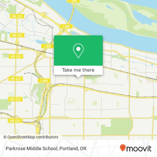 Mapa de Parkrose Middle School