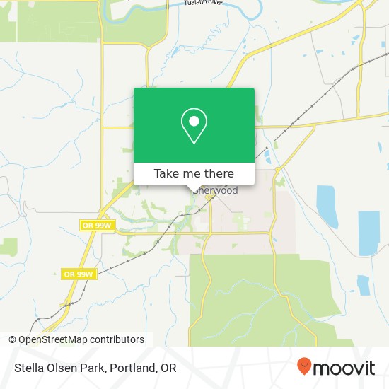 Mapa de Stella Olsen Park