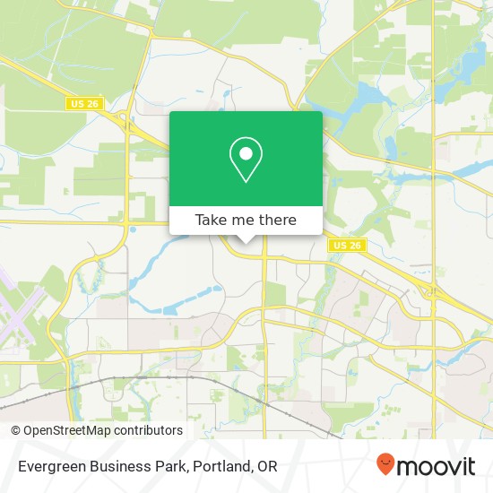 Mapa de Evergreen Business Park