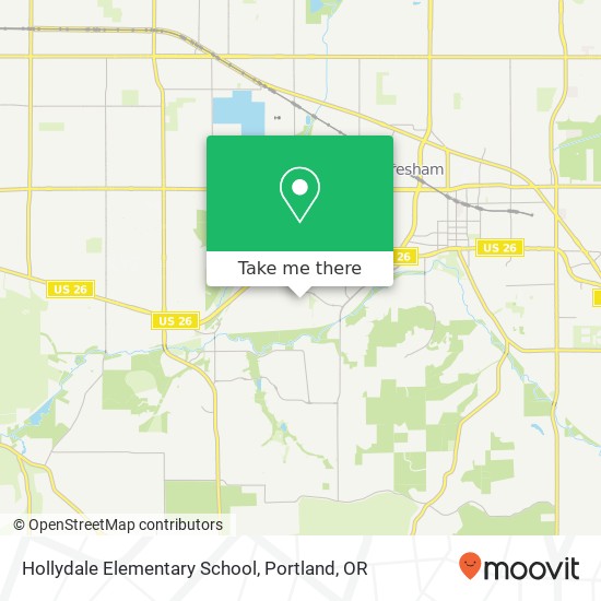 Mapa de Hollydale Elementary School