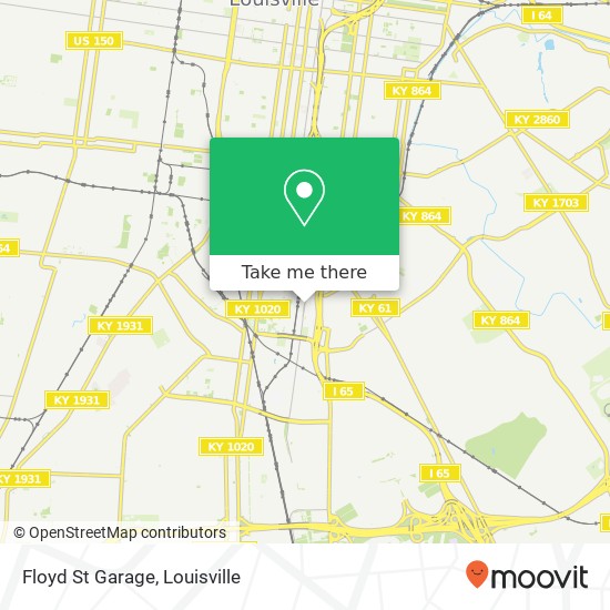 Mapa de Floyd St Garage