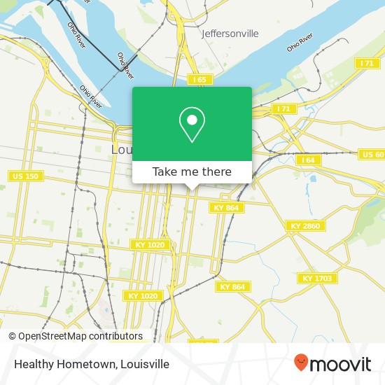 Mapa de Healthy Hometown