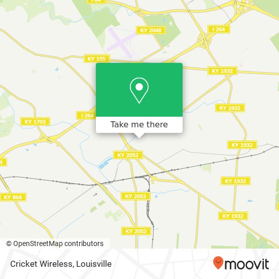 Cricket Wireless map