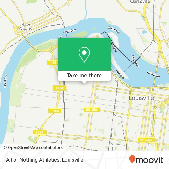 All or Nothing Athletics map