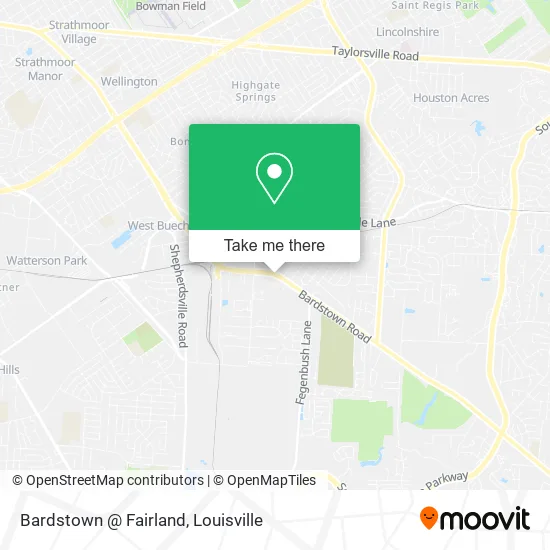 Bardstown @ Fairland map