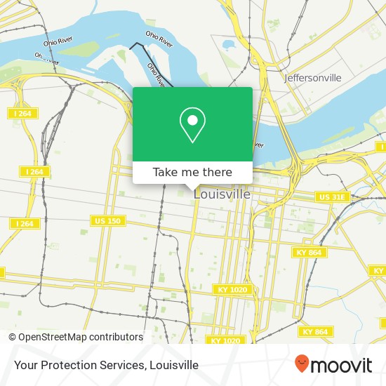 Your Protection Services map