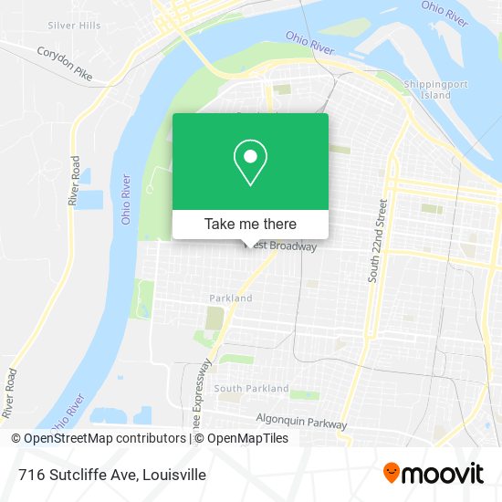 716 Sutcliffe Ave map
