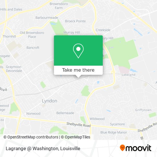 Lagrange @ Washington map