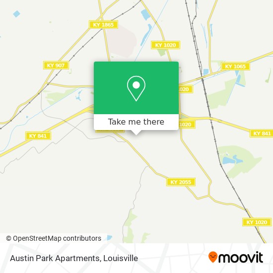 Austin Park Apartments map