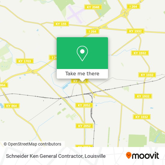 Schneider Ken General Contractor map