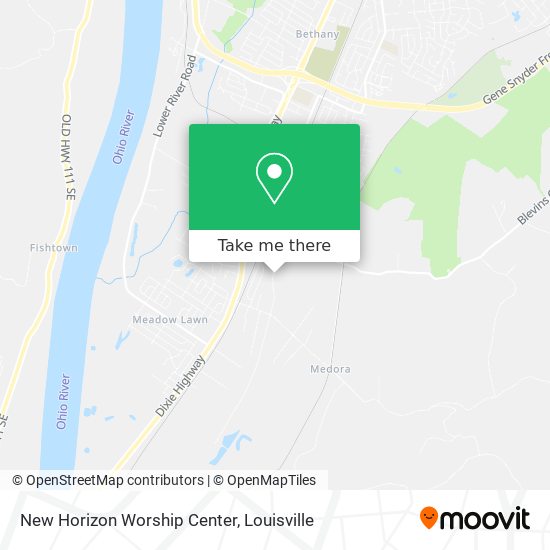 New Horizon Worship Center map