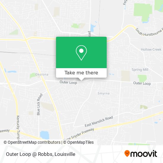 Mapa de Outer Loop @ Robbs