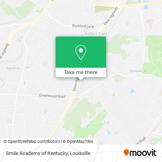 Smile Academy of Kentucky map