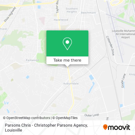 Parsons Chris - Christopher Parsons Agency map