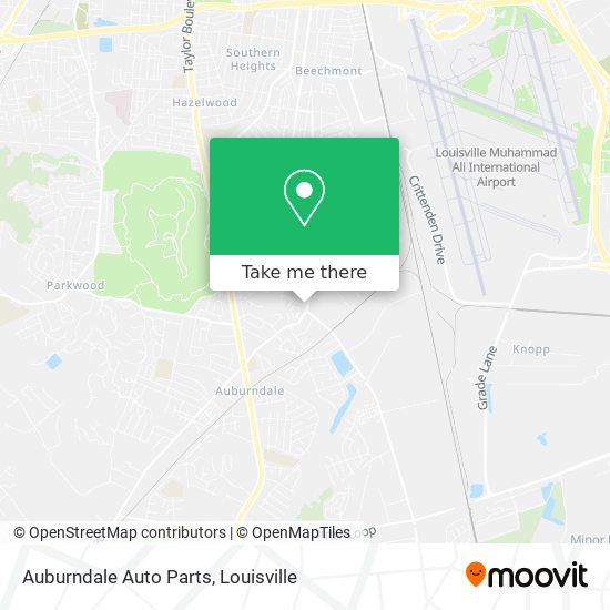 Auburndale Auto Parts map