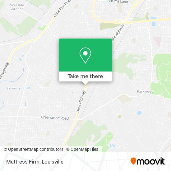 Mattress Firm map