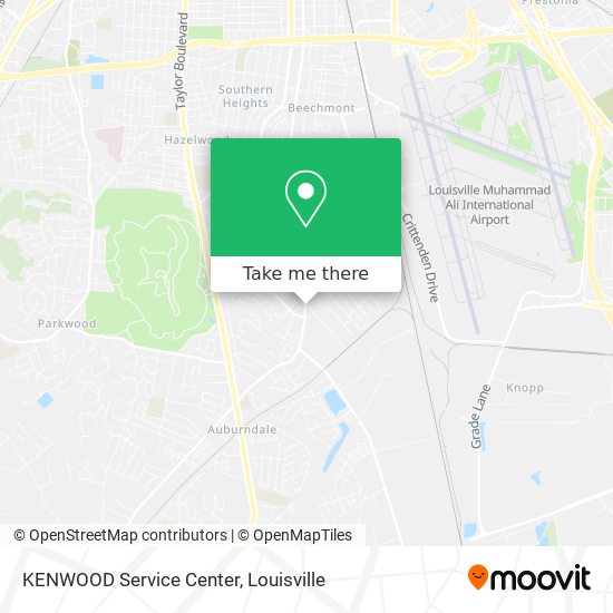 KENWOOD Service Center map