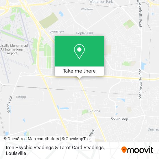Mapa de Iren Psychic Readings & Tarot Card Readings