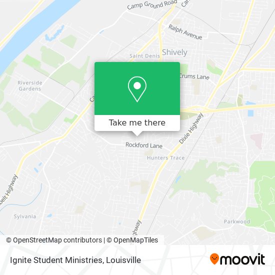 Ignite Student Ministries map