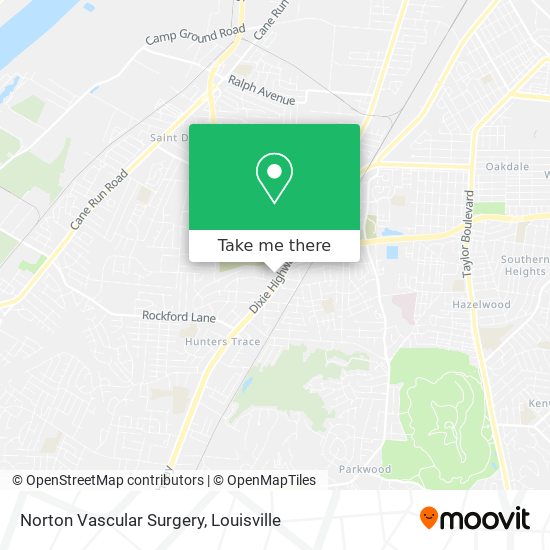 Mapa de Norton Vascular Surgery