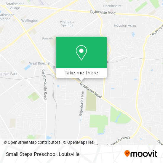 Small Steps Preschool map