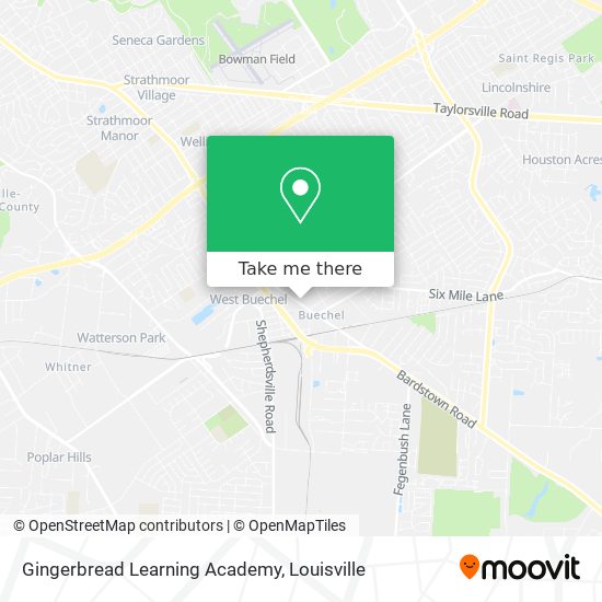 Gingerbread Learning Academy map