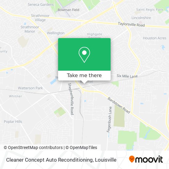 Mapa de Cleaner Concept Auto Reconditioning