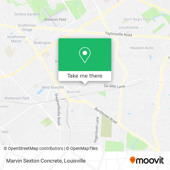 Marvin Sexton Concrete map