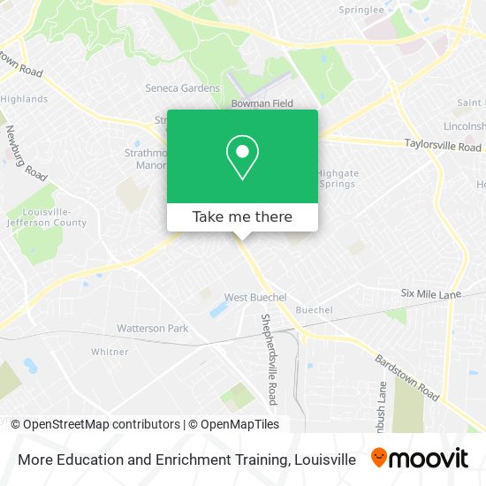 Mapa de More Education and Enrichment Training