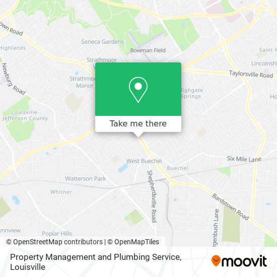 Mapa de Property Management and Plumbing Service