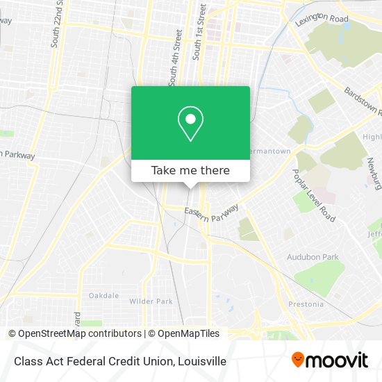 Class Act Federal Credit Union map