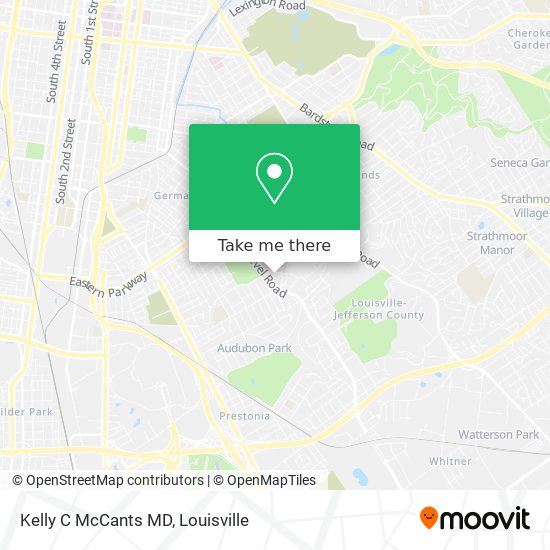 Kelly C McCants MD map