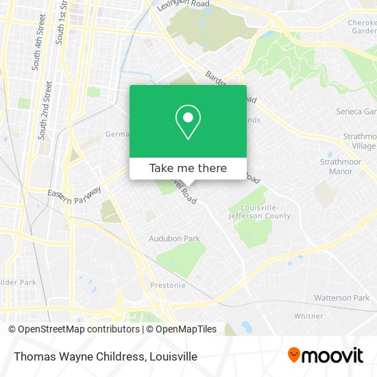 Thomas Wayne Childress map