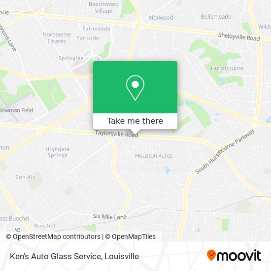 Mapa de Ken's Auto Glass Service