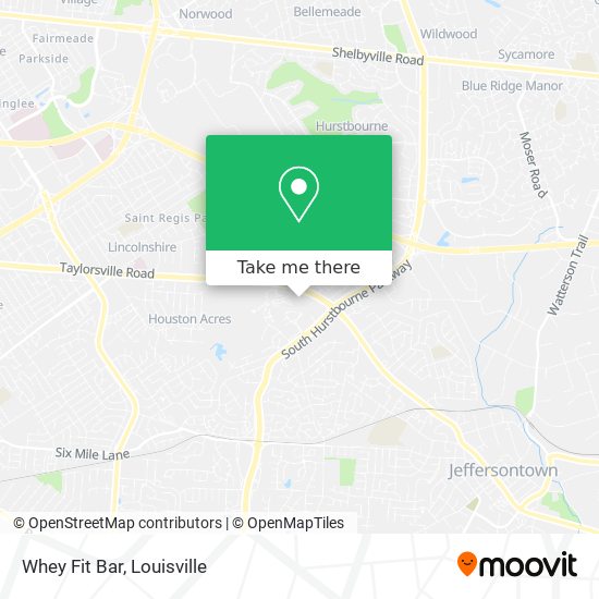 Whey Fit Bar map