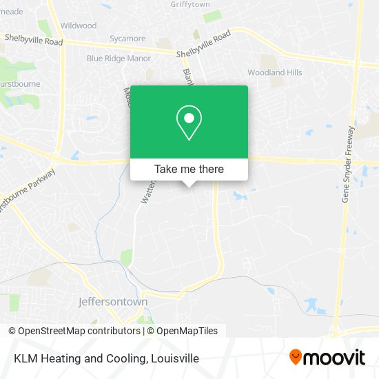 KLM Heating and Cooling map