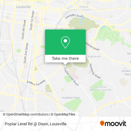 Mapa de Poplar Level Rd @ Dixon
