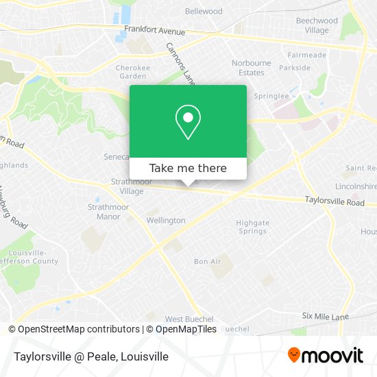 Mapa de Taylorsville @ Peale