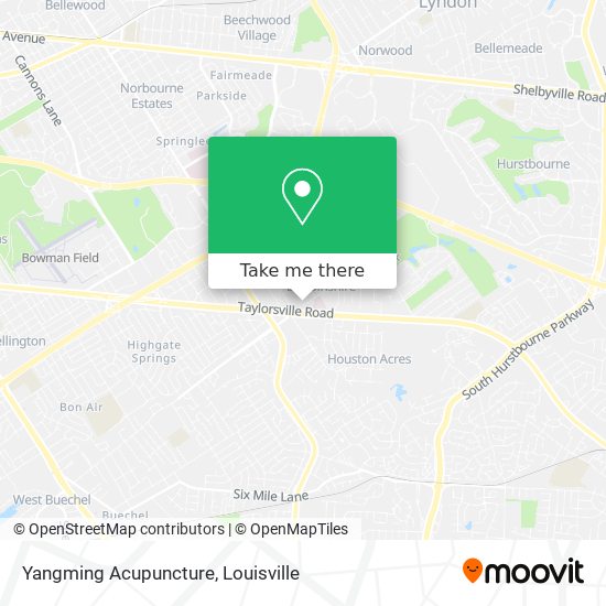 Yangming Acupuncture map