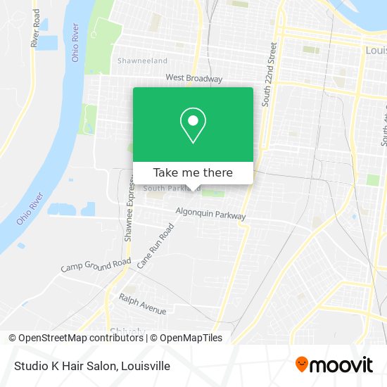 Studio K Hair Salon map