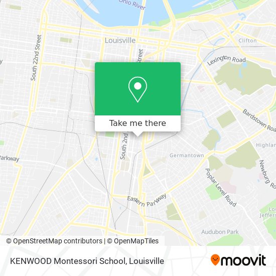 Mapa de KENWOOD Montessori School