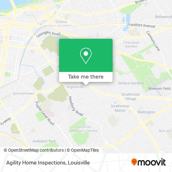 Mapa de Agility Home Inspections