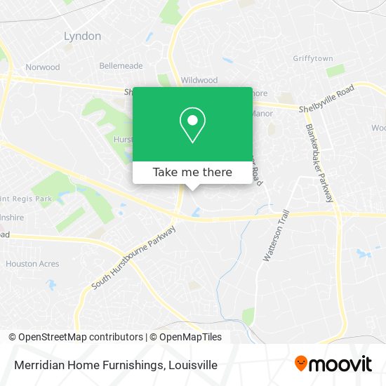 Merridian Home Furnishings map