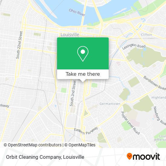 Orbit Cleaning Company map