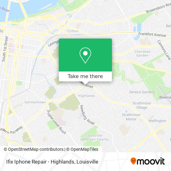 Mapa de Ifix Iphone Repair - Highlands