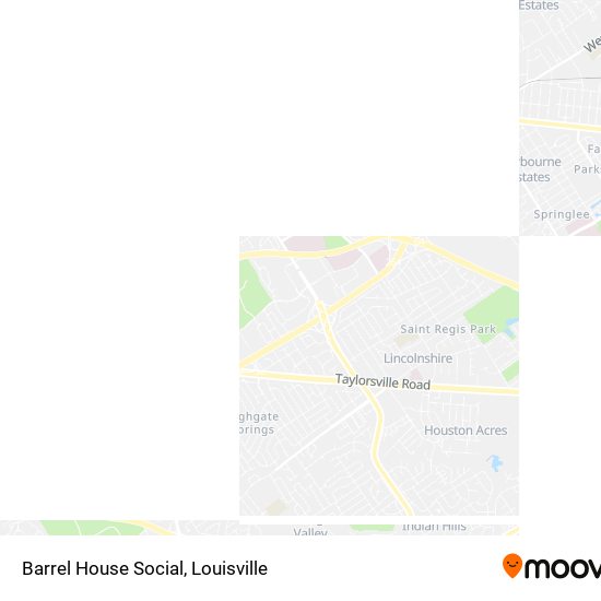 Barrel House Social map