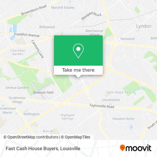 Mapa de Fast Cash House Buyers