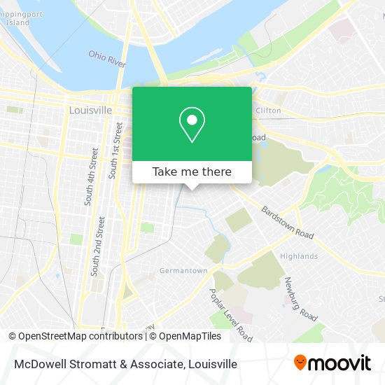 Mapa de McDowell Stromatt & Associate