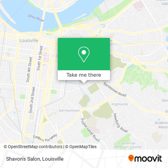 Mapa de Shavon's Salon
