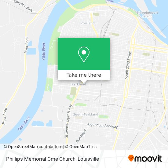 Phillips Memorial Cme Church map